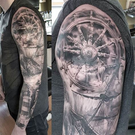 Riley Hogan On Instagram Almost Done On This Nautical Sleeve Added