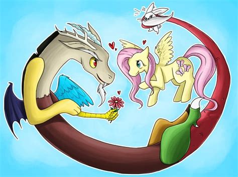 Pin By Momo Peachtree On ~ Discord And Fluttershy ~ My Little