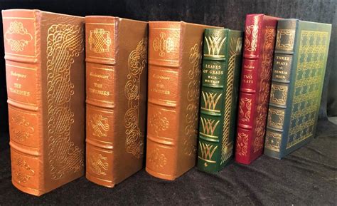 Lot Plays And Poetry By Easton Press 100 Greatest Books Ever Written In 12 Volumes