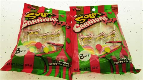 Mini Sour Carnival Pops Spiral Striped Lollipop Sucker Candy ~ 8ct