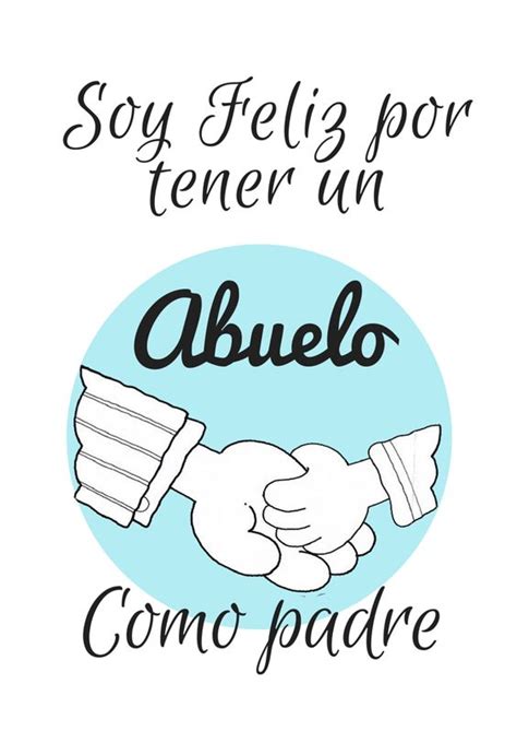 Abuelo aniversario , cumpleano de papi 。 ligero, encaje clasico, manga de doble puntada y bastilla baja 。 colores solidos: Frases para Día del Padre con Imagenes