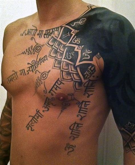 With love is an awesome chest piece a tattoo etched with all the love. 40 Best Quote Tattoos for Guys in 2020 - Cool and Unique ...