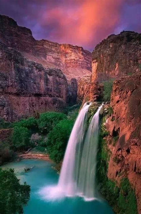 Havasu Fallsgrand Canyon Arizona Usa Havasu Falls Places To Visit