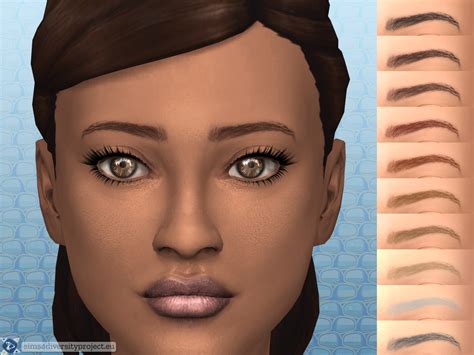 Ja 28 Sannheter Du Ikke Visste Om Sims 4 Eyebrows Hairline Eyebrows