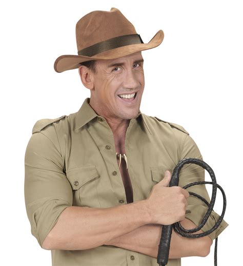 Indiana Jones Outfit Explorer Hat And Bull Whip Men S Costume Set Fancy