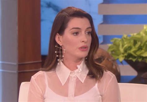 Anne Hathaway Gives Up Alcohol Because She Doesnt Like Who She Is When