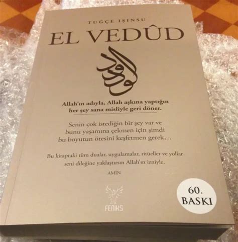 El Vedud Tugce Isinsu Turkce Kitap Turkish Book Yeni Ocak