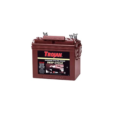 Its main drawbacks are large size and weight for a given capacity and voltage. Trojan SCS150 12V 100Ah Group 24 Superior Deep Cycle Battery