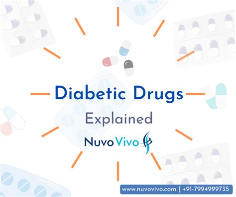Diabetes Medications Explained Nuvovivo Reverse Your Age