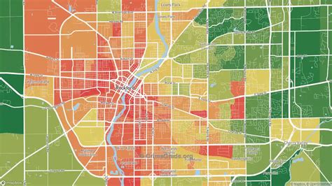 The Safest And Most Dangerous Places In Rockford Il Crime Maps And