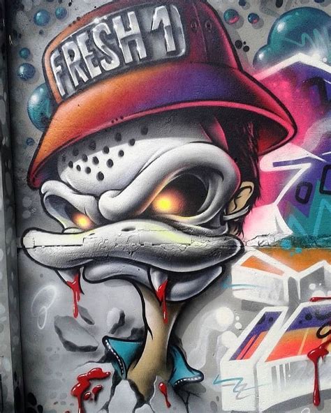 Graffiti Characters Murals On Instagram Fresh As Artist