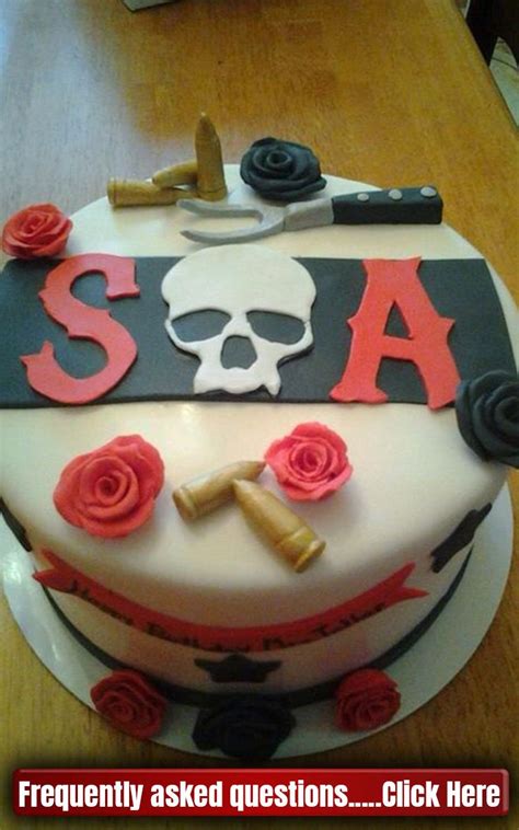 Sons Of Anarchy Cake Birthdays Sons Of Anarchy Cake Ideas Sons Of
