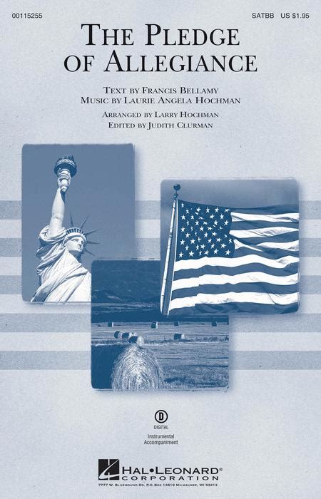 The Pledge Of Allegiance By Francis Bellamy And Laurie Angela Hochman