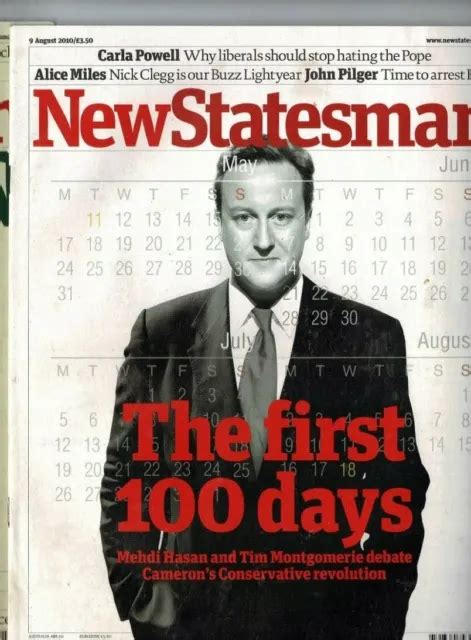 david cameron new statesman magazine 9 aug 2010 £0 99 picclick uk