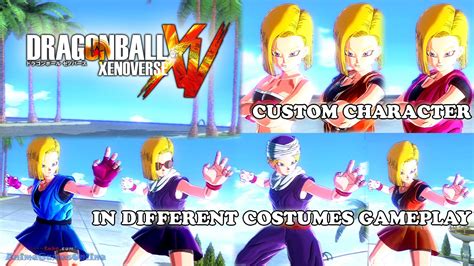 Dragon Ball Xenoverse Custom Character Costume Gameplay