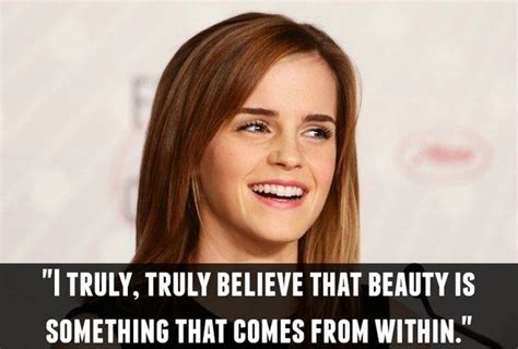 On The True Meaning Of Beauty Empowering Emma Watson Quotes That