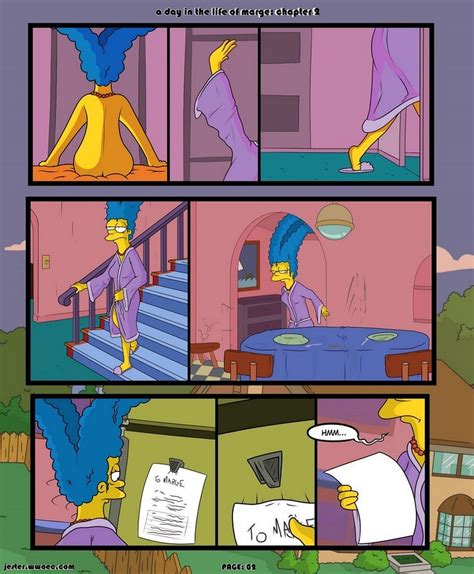 Un Dia En La Vida De Marge Simpsons