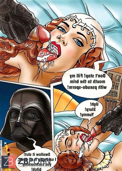 Handsome Three Way With Darth Vader Padme And Yoda Zb Porn