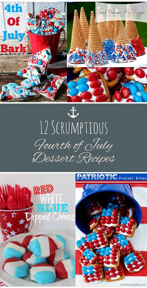 12 Scrumptious Fourth Of July Dessert Recipes Sand Between My Piggies