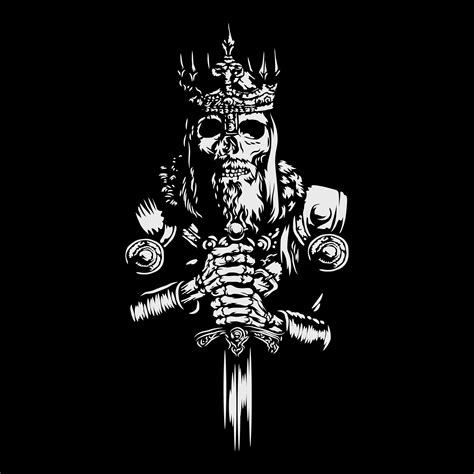 Skull King Svg Digital File Skull King For Printing On Etsy Uk