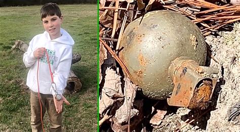 Kid Finds Live Grenade Without Pin While Magnet Fishing Officials