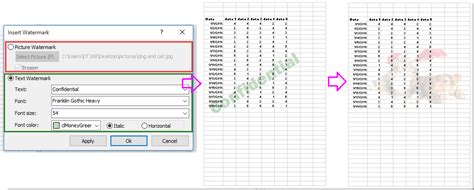 How To Quickly Remove Watermark In Excel