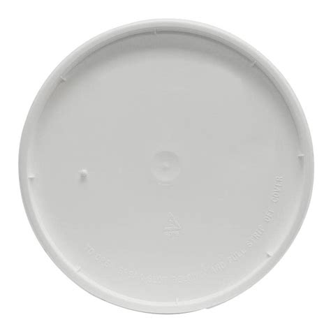 United Solutions 972 In White Plastic Bucket Lid At