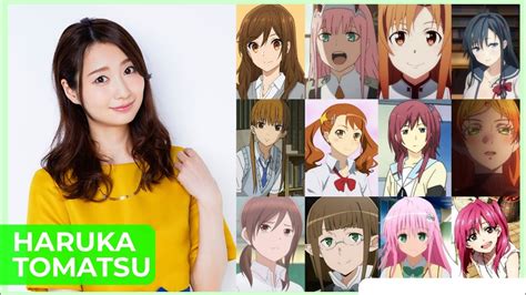 Haruka Tomatsu 戸松 遥 Top Same Voice Characters Roles Youtube