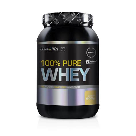100% Pure Whey Protein Probiótica - Loja do Suplemento