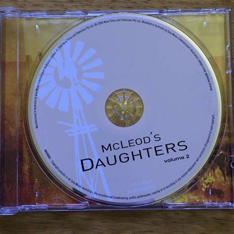 Mcleods Daughters Vol 2 Original Soundtrack Cd 2004 Columbia Retro Unit