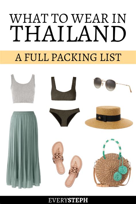 What To Wear In Thailand A Complete Thailand Packing List