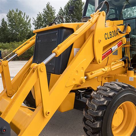 Power Front And Rear Dump Changlin Nude Packed Backhoe Loader China
