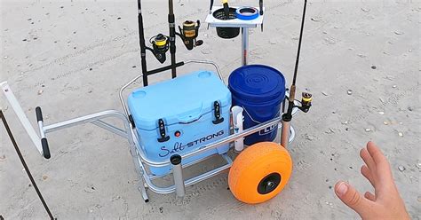 Beach Cart Review Fishn Mate Jr Specs And Upgrades
