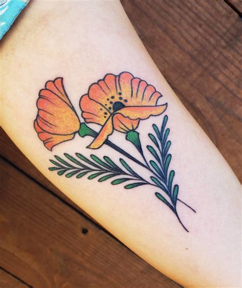 101 Amazing California Poppy Tattoo Ideas You Need To See Outsons