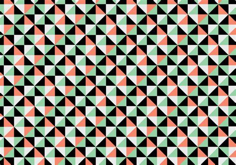 Coral And Teal Shape Background Vector Download Free