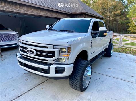 2022 Ford F 250 Super Duty With 24x14 76 Axe Offroad Kratos And 3513