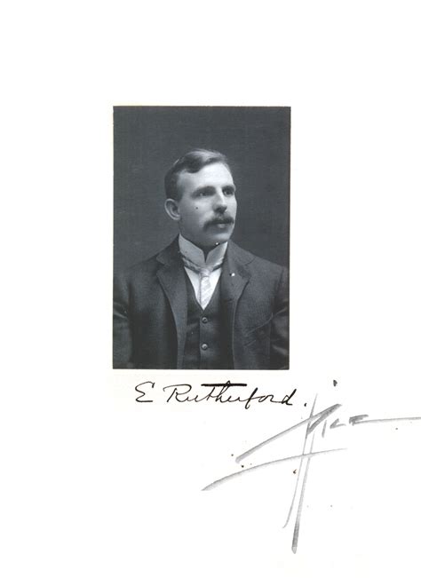 Portrait Of Ernest Rutherford
