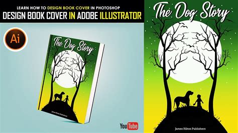 How To Design Book Cover In Adobe Illustrator Youtube