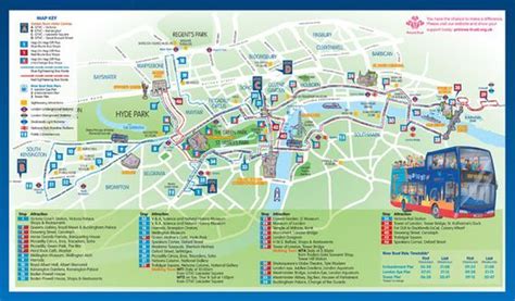 Best Map Of London Route Map London Tourist Bus Map