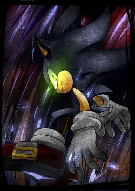 Evil Dark Sonic The Hedgehog