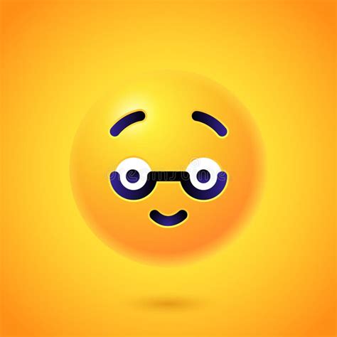 Yellow Emoji Faces Emoticon Smile Digital Smiley Expression Emotion