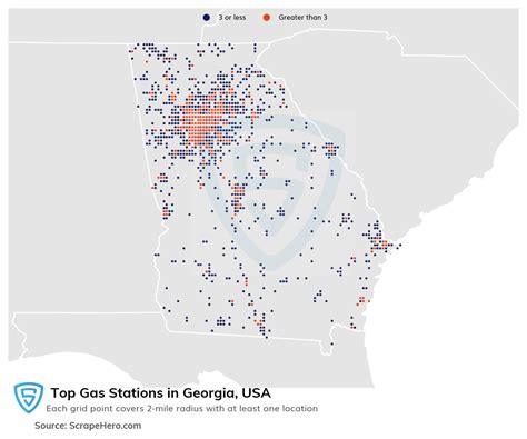 10 Largest Gas Stations In Georgia In 2023 Based On Locations Scrapehero