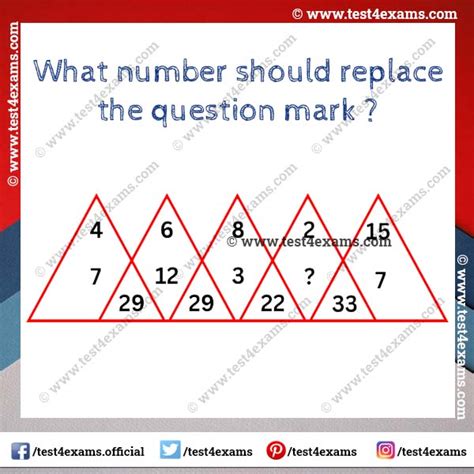 Amazing Triangle Math Puzzle With Answer Test 4 Exams