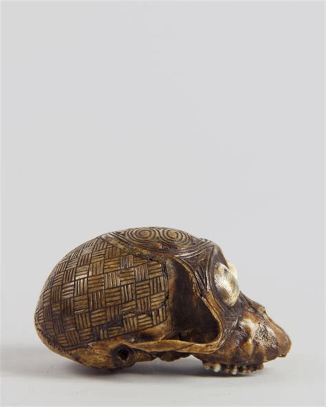 Taxidermy Tribal Monkey Skull