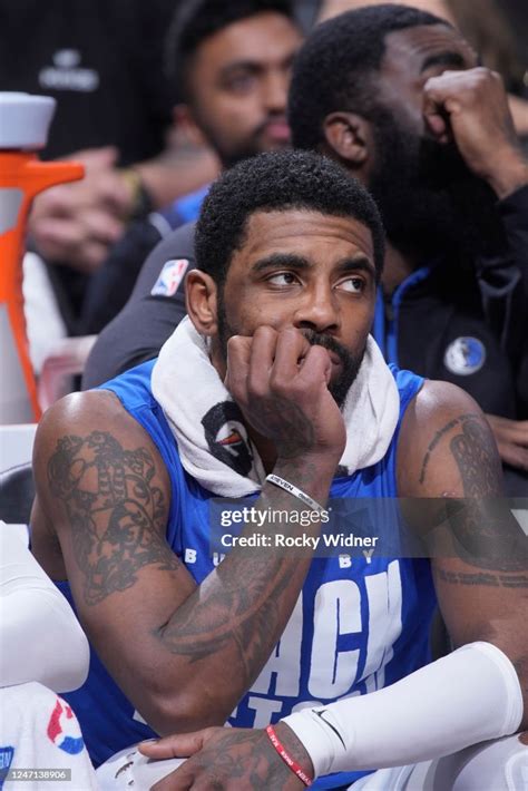 Kyrie Irving Of The Dallas Mavericks Looks On During The Game Against News Photo Getty Images