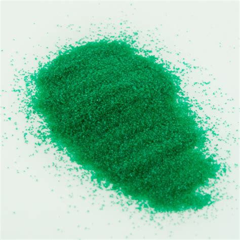 Decorative Emerald Green Colored Sand