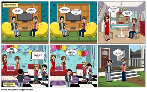 Create Your Own Comic Strip Storyboard By De13816b