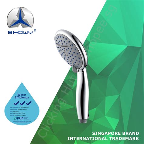 SG LOCAL SELLER SHOWY 2 Function Hand Shower Water Saving Shower