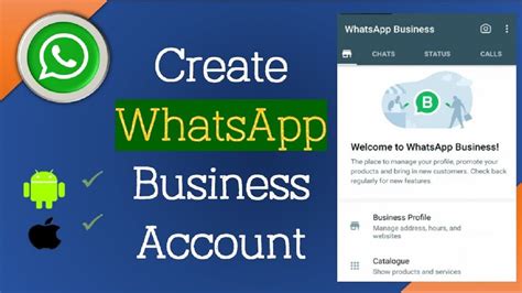 How To Create Whatsapp Business Account Youtube
