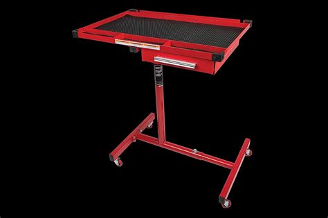 Sunex 8019 Heavy Duty Adjustable Work Table With Drawer Work Table